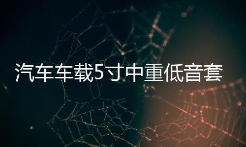 汽车车载5寸中重低音套装喇叭适用宝骏510标致赛欧车门音响改装