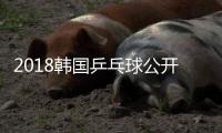 2018韩国乒乓球公开赛赛程时间安排表